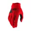 100% Ridecamp Youth Gloves in Red