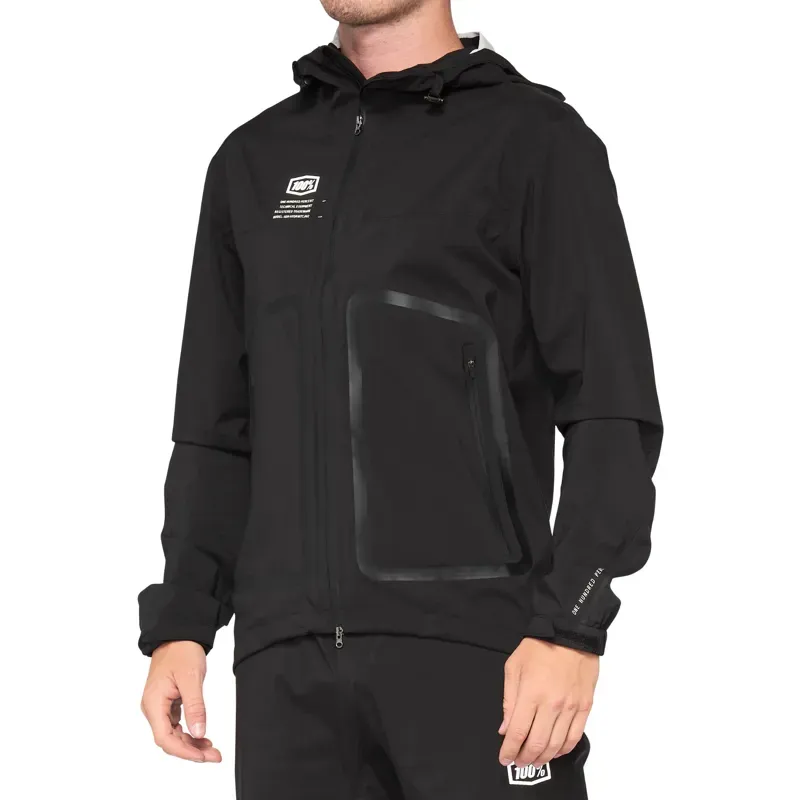 100% Hydromatic Jacket in Black