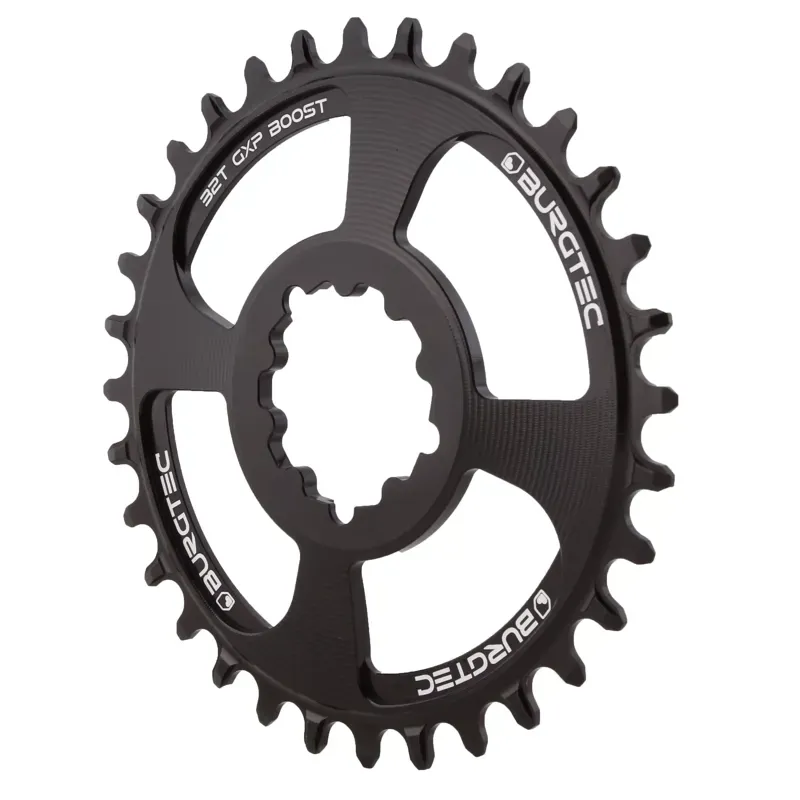 Burgtec GXP Boost 3mm Offset Thick Thin 32T Chainring in Black