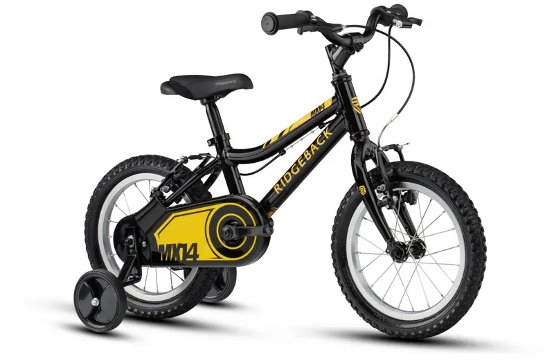 Ridgeback MX14 Kids Bike in Black-1