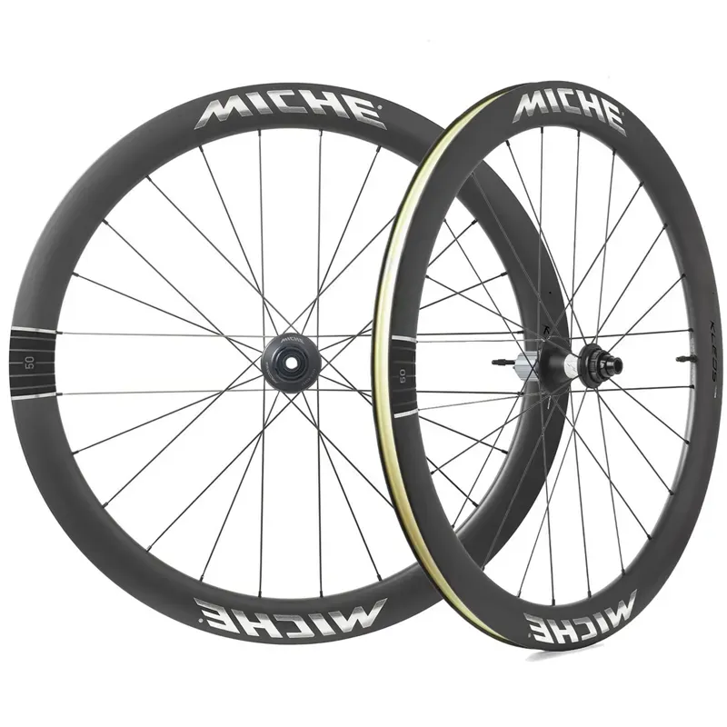 Miche Kleos RD 50mm Team Edition Tubeless Wheels in Black