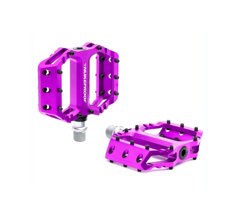 Nukeproof Urchin Youth Flat Pedals in Purple