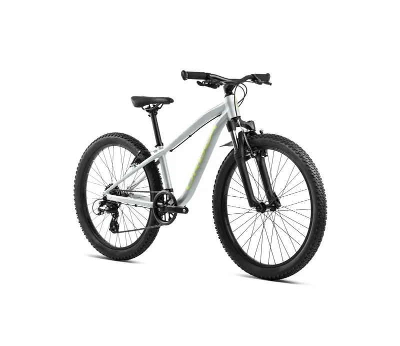 Orbea Mx 24 XC Junior Bike In Halo Silver/Spicy Lime-1