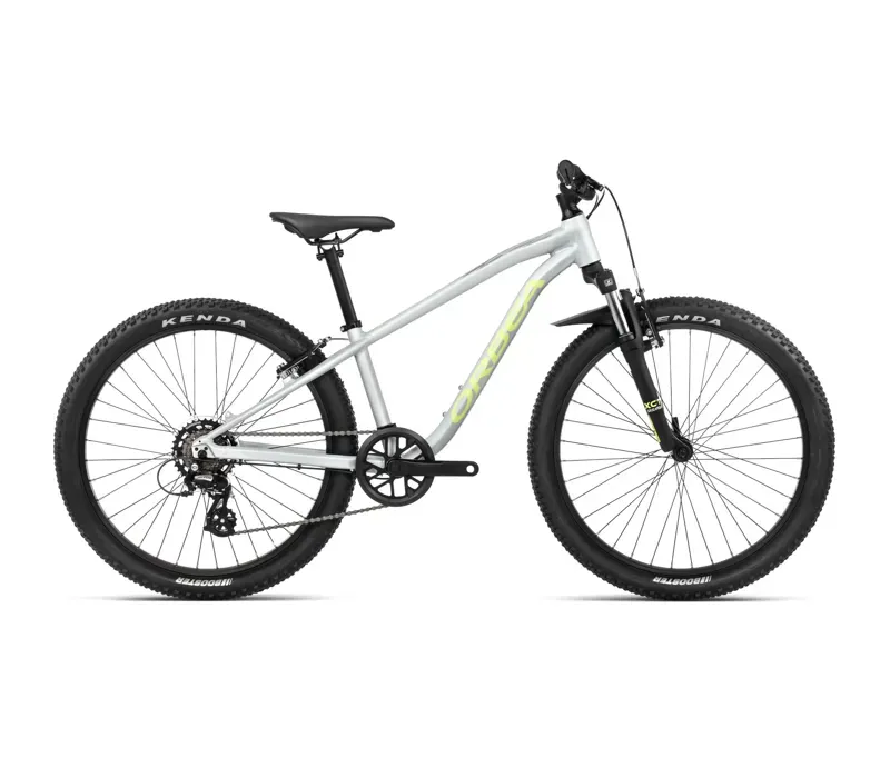Orbea Mx 24 XC Junior Bike In Halo Silver/Spicy Lime