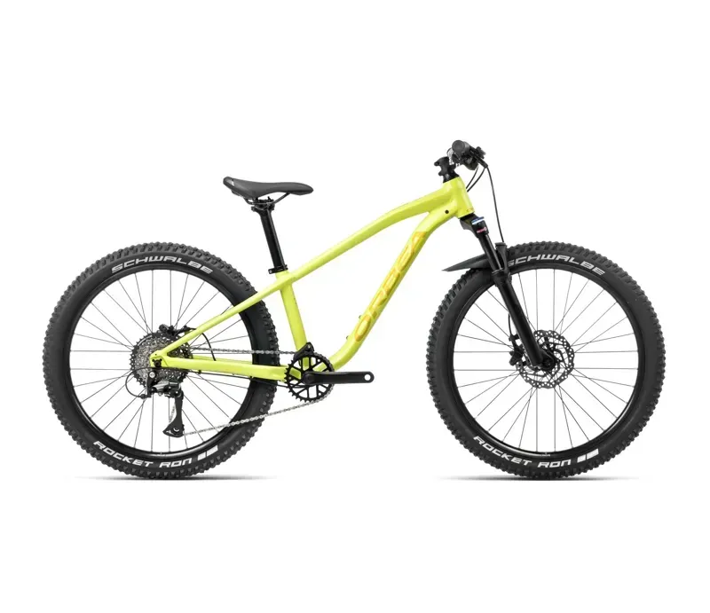 Orbea Laufey 24 H30 Junior Mountain Bike In Spicy Lime/Corn Yellow Gloss