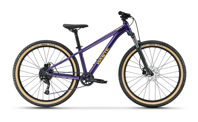 Whyte Bikes Secta 26 Youth Mountain Bike in Gloss Purple/Yellow