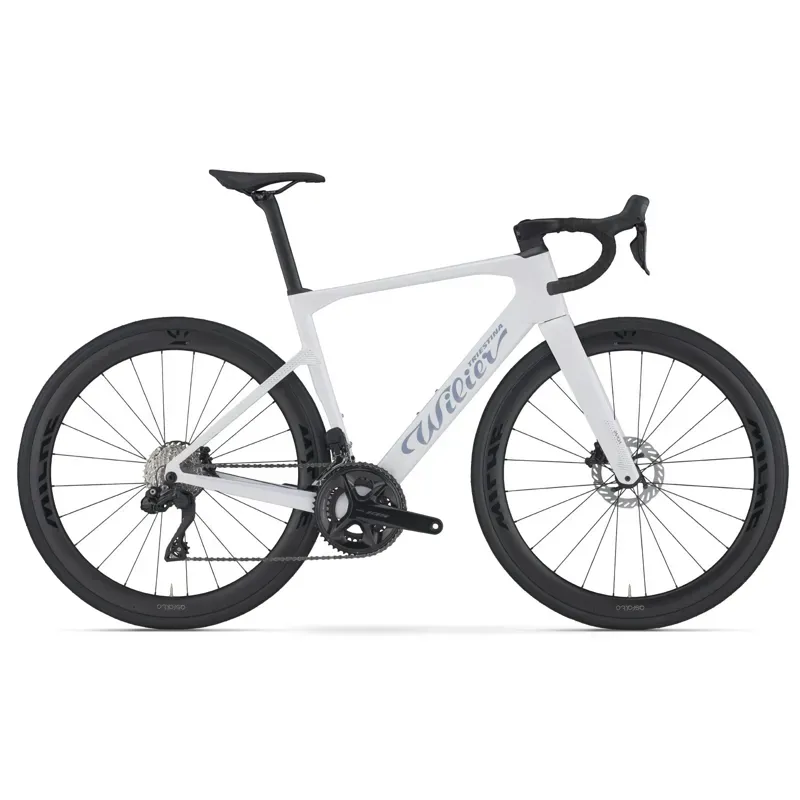 Wilier Rapida 105 Di2 Bike in Weekend White